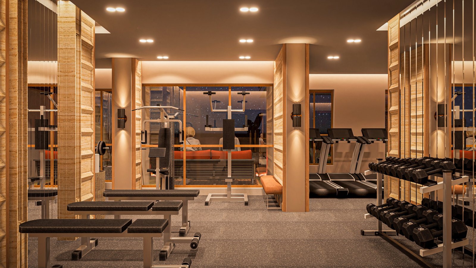 Fully equipped gym with modern fitness facilities – Shree Om Paradise Borivali West