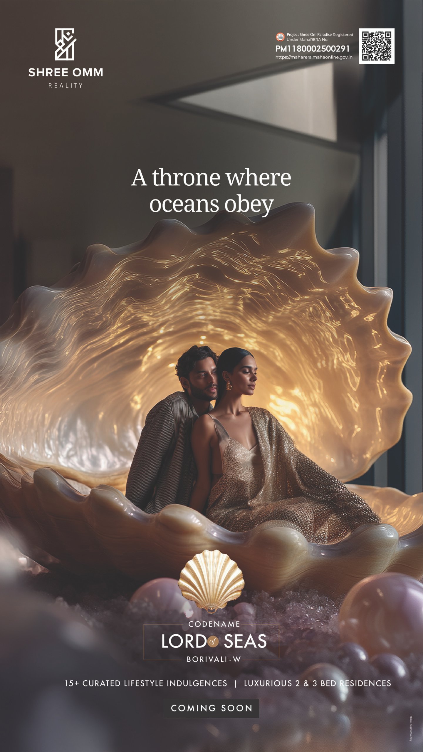 Luxury 2 & 3 BHK residences with scenic greenery and water views – Shree Om Paradise Borivali West